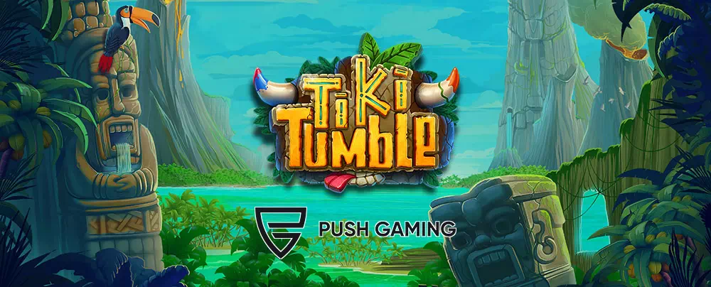 Игровой автомат Tiki Tumble Push Gaming